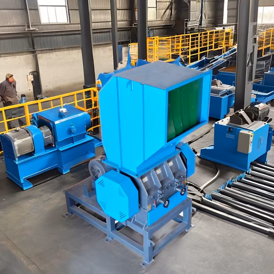 Pet Bottle Crushing Machine Plastic Crusher Recycling Machines Shredder Equipments
