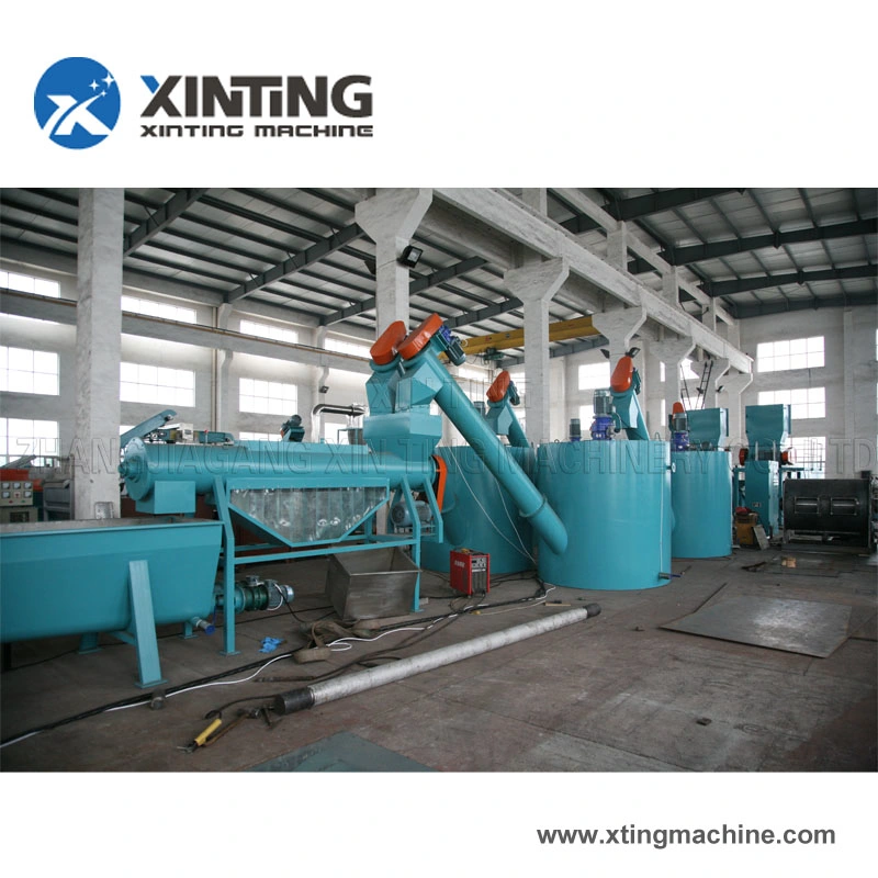 Polytime Waste Scrap Plastic HDPE Pet Bottle Flakes Crushing Recycling Washing Plant Equipment Machine Line