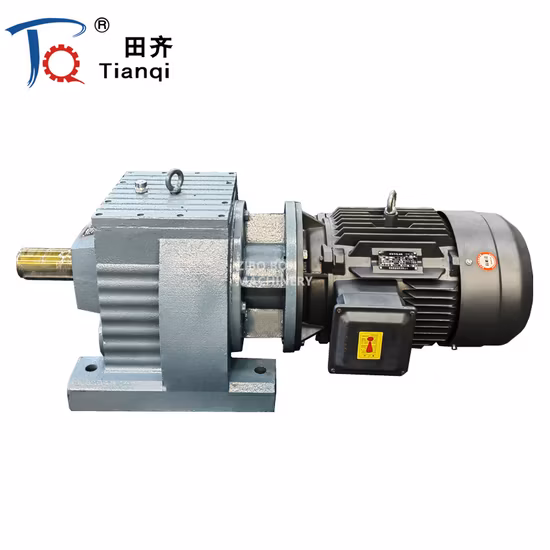 Редуктор с продольным валом и косозубым редуктором, мотор-редуктор с косозубым редуктором