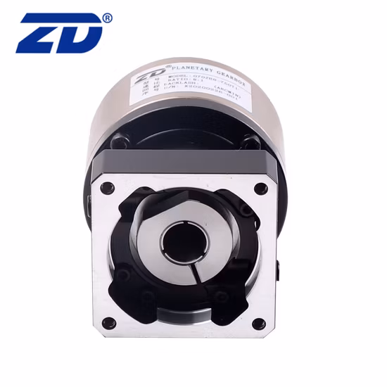 Высокоточный планетарный редуктор ZD 90 мм с круглым фланцем