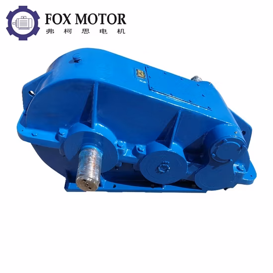 Редуктор скорости коробки передач с мягкой зубчатой ​​поверхностью JZQ/ZQ